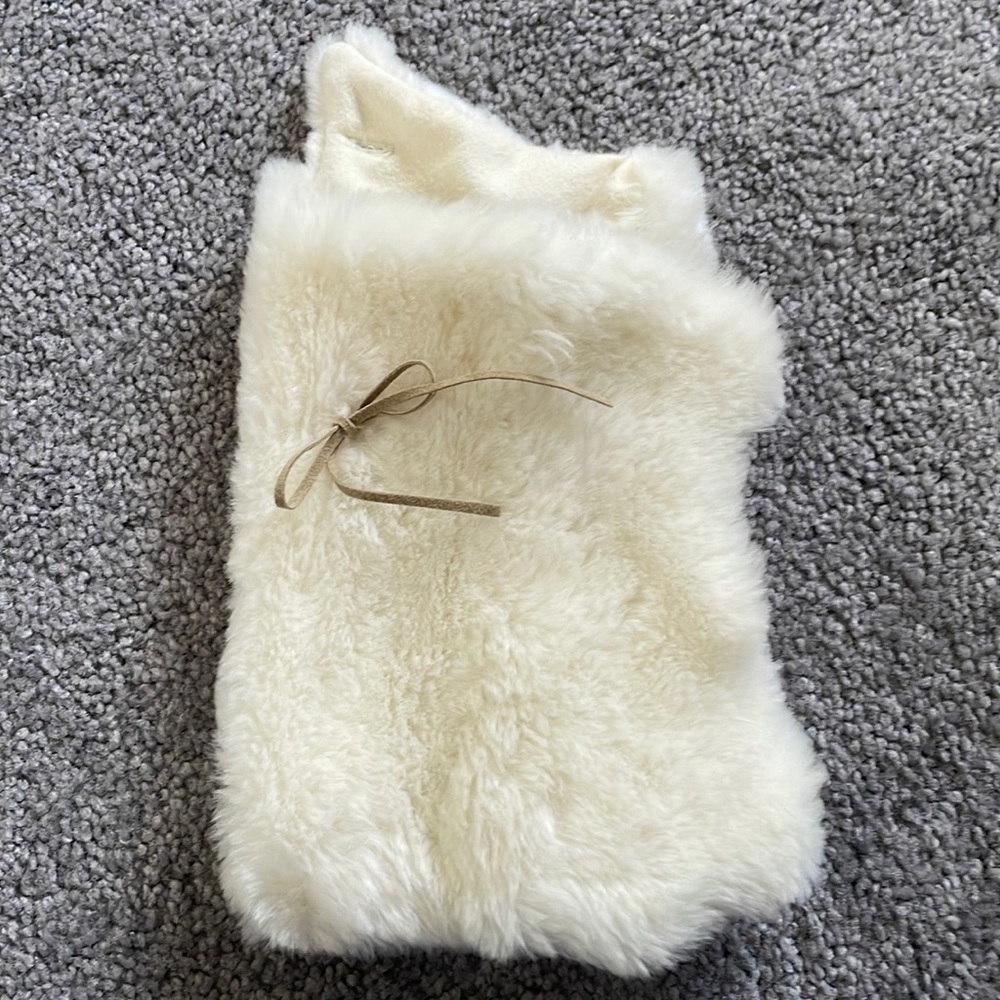 American Girl faux fur with fleece lining
